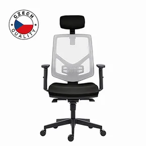 Powerton Ergonomischer Bürostuhl Tina, Schwarz